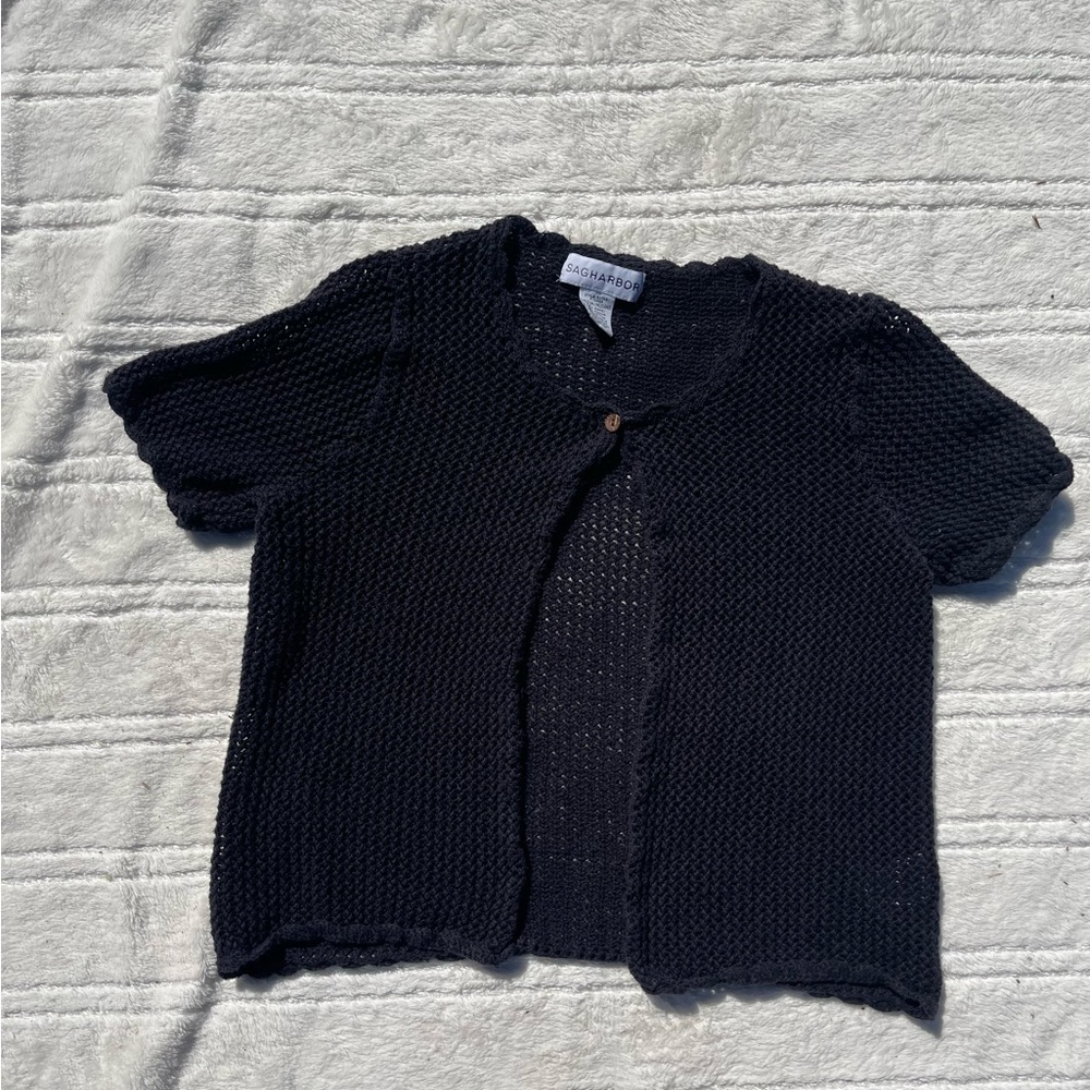 Short sleeved sweater. Size m